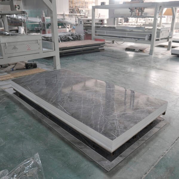 _DSF4894 UV Marble PVC Wall Panels With Metallic Veins