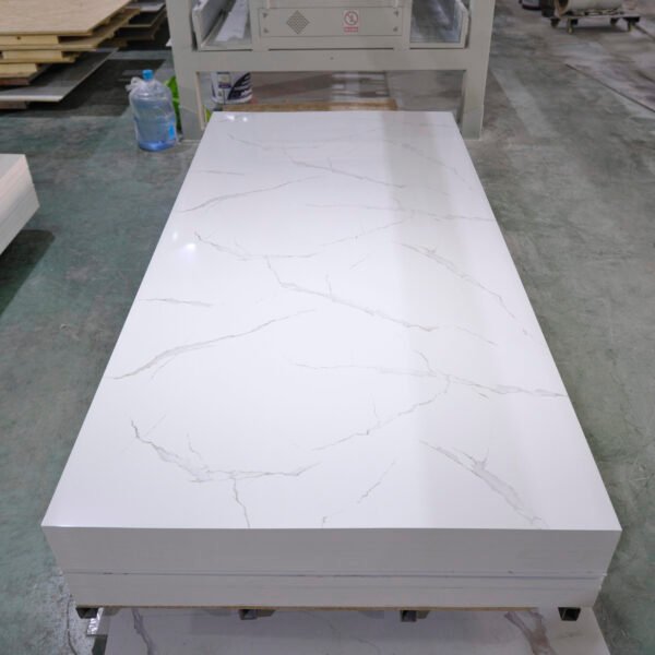 _DSF4895 UV Marble PVC Wall Panels With Metallic Veins