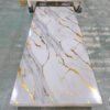 _DSF4945 UV Marble PVC Wall Panels With Metallic Veins