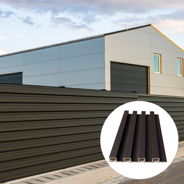 Waterproof Solid Wpc Wall Panel Multi-color Indoor Decorative Wood Substitute Wpc Composite Wall Panel