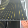 Black & Gold Linear PVC Wall Panels – Modern Fluted Feature Wall Cladding