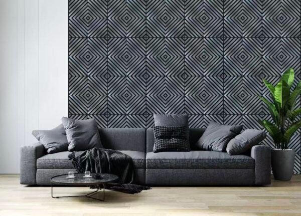 0907c5dce479bd11cb34f205a88f731e Dark Diamond Geometric Acoustic Wall Panels: Bold Design Meets Noise Control