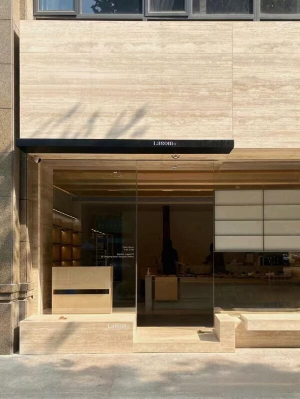 Flexible Travertine Soft Ceramic Cladding Panels