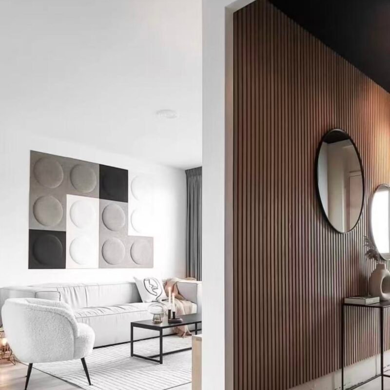 Wood Slat Acoustic Wall Panels: Where Modern Design Meets Functional Acoustics