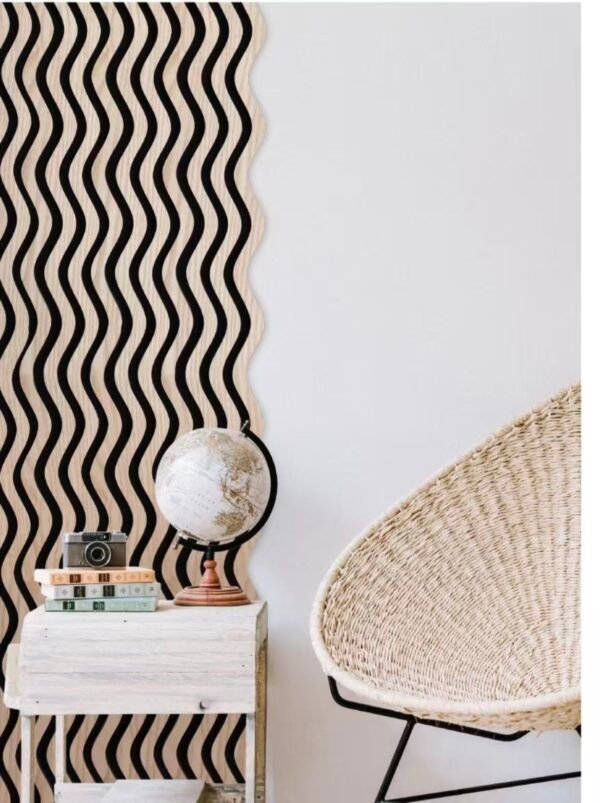 49656548c7a06216501a48a9be5791e7 Light Oak Wave Pattern Acoustic Wall Panels: Organic Modern Style Meets Function