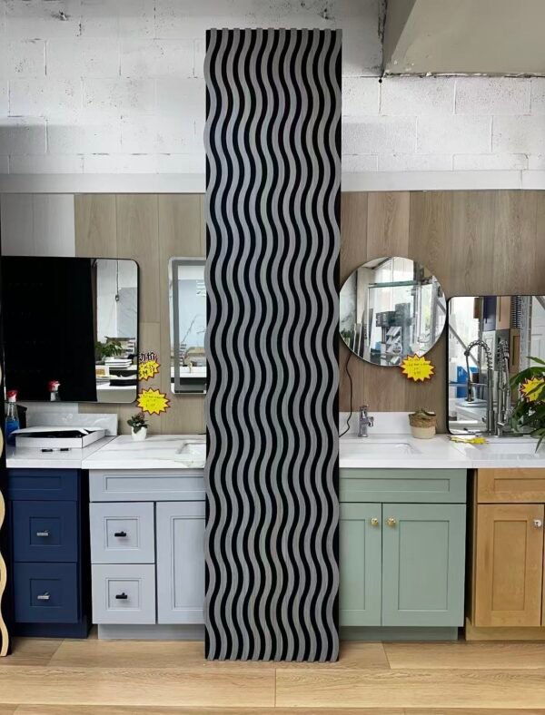 d4b09ab0ca7bf0d7a8e62f52880a727a Grey Wave Pattern Acoustic Wall Panels: Sleek Modern Design Meets Function