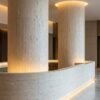 Flexible Travertine Soft Ceramic Cladding Panels