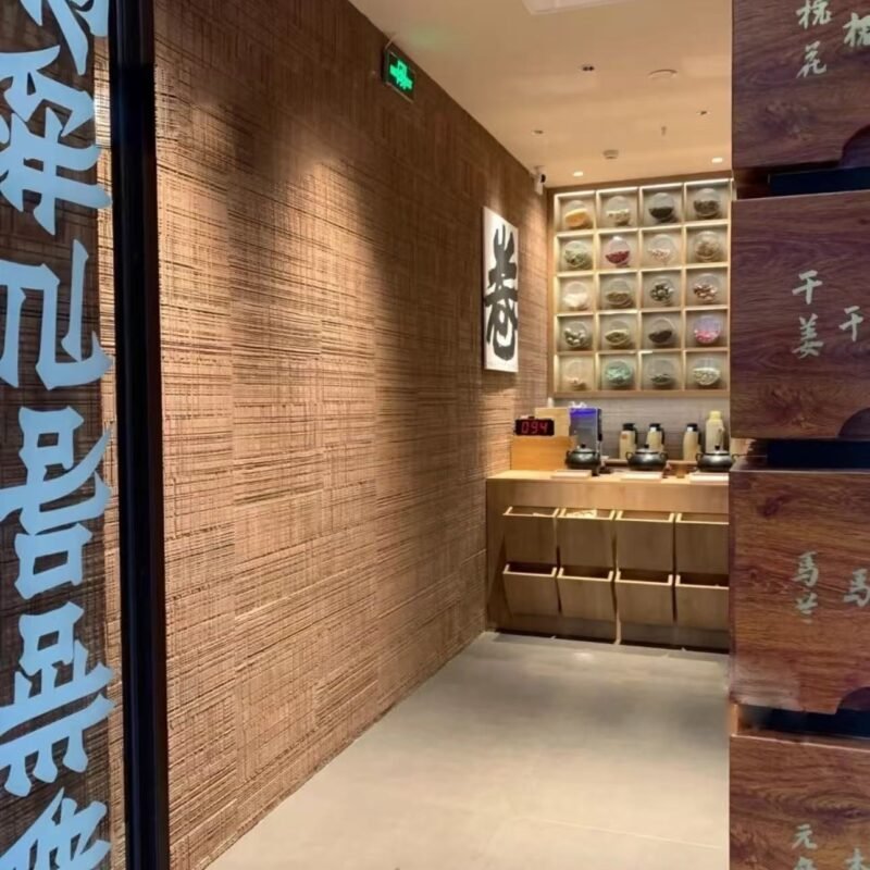 Flexible Wood-Cut Texture Soft Ceramic Wall Panels – Rustic Sawtooth Wood Grain Cladding