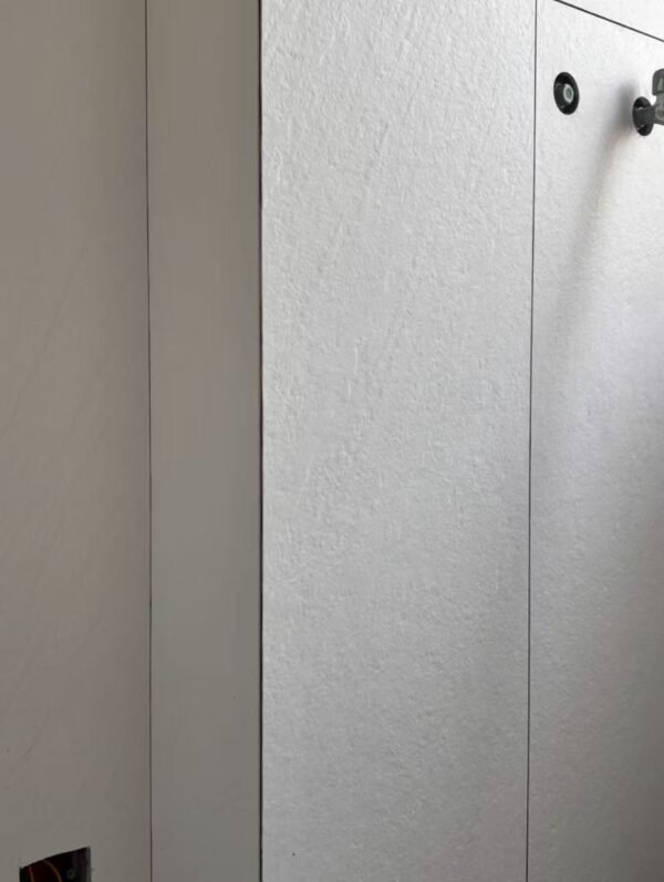 Flexible White Travertine Soft Ceramic Panels – Matte Natural Stone Texture Cladding