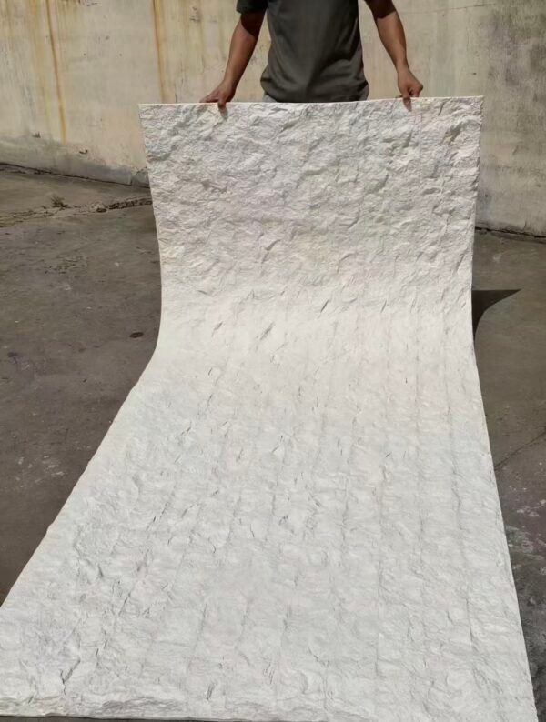 Flexible Natural Rock Texture Soft Ceramic Panels – Lightweight Stone Veneer Cladding