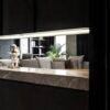 Flexible Dark Grey Slate Texture Soft Ceramic Panels – Matte Black Stone Cladding