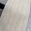 Flexible Beige Travertine Soft Ceramic Panels – Natural Stone Cladding for Curved Walls