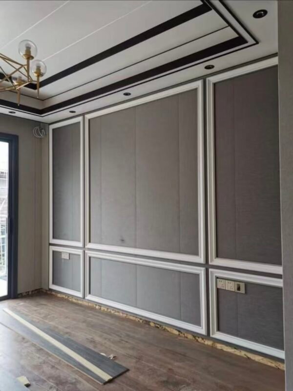 Flat Wood-Grain WPC Wall Panels – Waterproof Interlocking Cladding