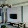 Flat Wood-Grain WPC Wall Panels – Waterproof Interlocking Cladding