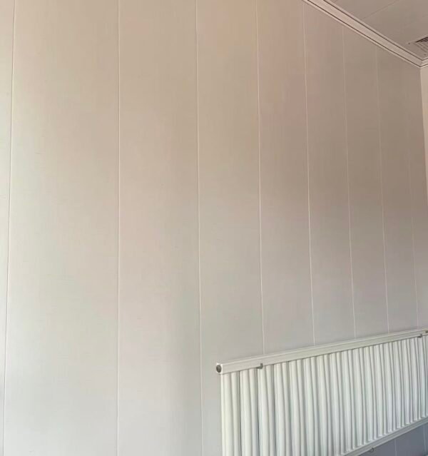 Glossy White PVC Wall & Ceiling Panels – Waterproof Interlocking Cladding