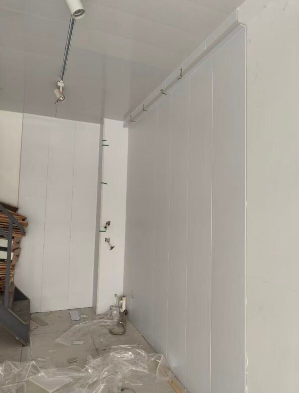 Glossy White PVC Wall & Ceiling Panels – Waterproof Interlocking Cladding