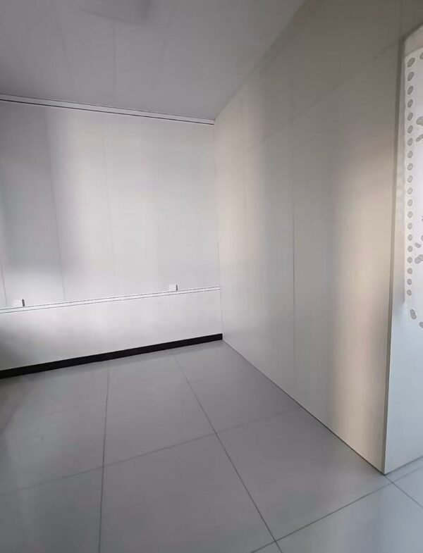 Glossy White PVC Wall & Ceiling Panels – Waterproof Interlocking Cladding