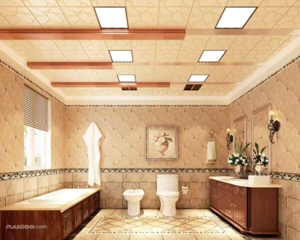 微信图片_20260527152019_57_42 Decorative Floral Print PVC Wall & Ceiling Panels – Waterproof Interlocking Cladding