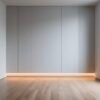Matte White WPC Wall & Ceiling Panels – Seamless Interlocking Cladding
