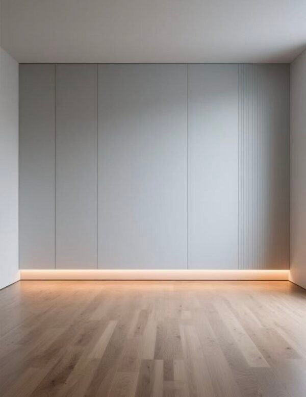 Matte White WPC Wall & Ceiling Panels – Seamless Interlocking Cladding