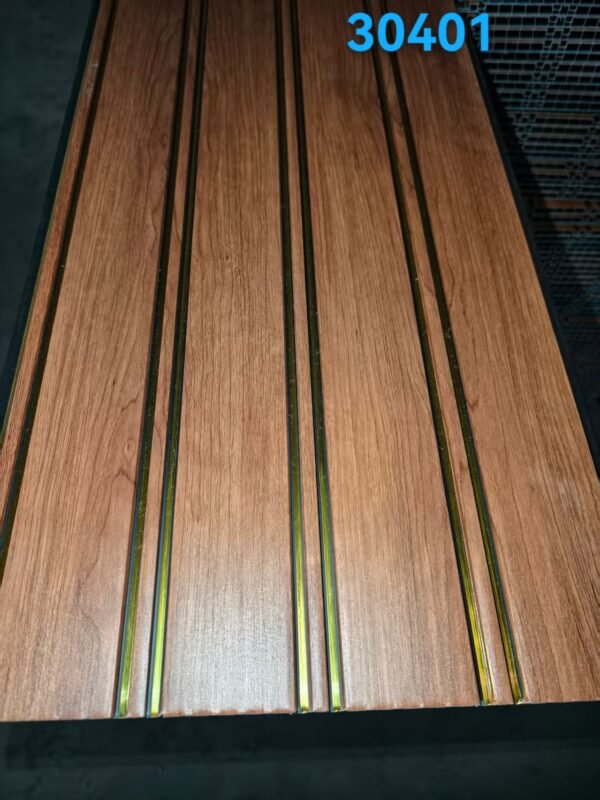 Model 30401 Wood Grain PVC Ceiling Panel & Wall Panel 300×8mm 3.2kg/㎡