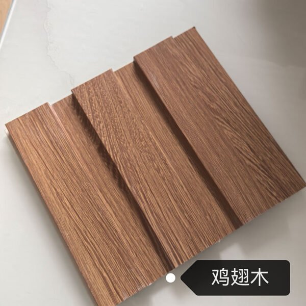 Wingceltis Texture Indoor WPC Grooved Wall Grille | Shandong Ding'en Wood Products Co.,Ltd, Size:195×12mm, Custom Cut Length:2.44m/2.8m/2.9m Available