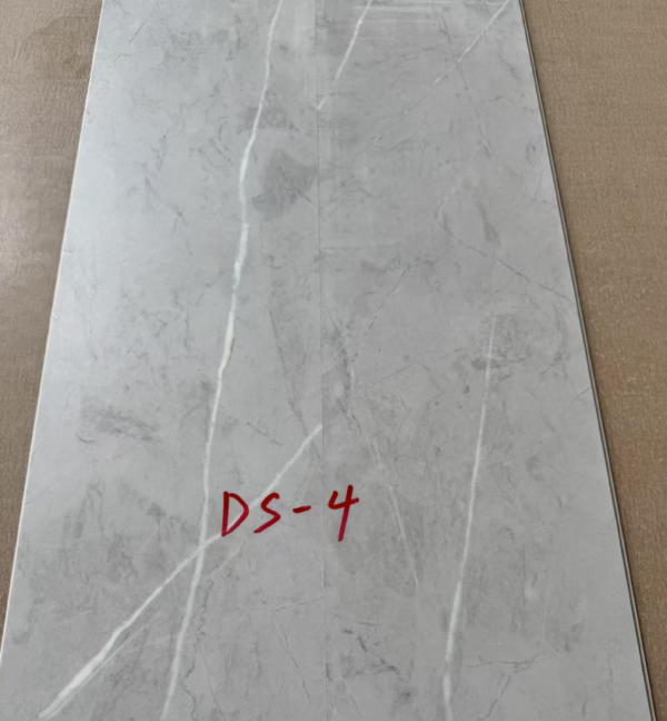 Light Grey Marble-Look SPC Flooring (DS-4)