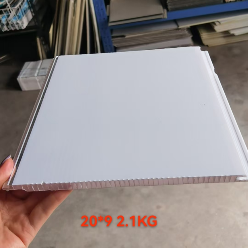Hollow Interlock PVC Ceiling Panel 200×9mm 2.1kg/㎡
